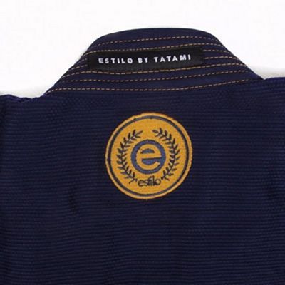 Tatami Estilo 6.0 BJJ Kimono Mörkblå-Gold